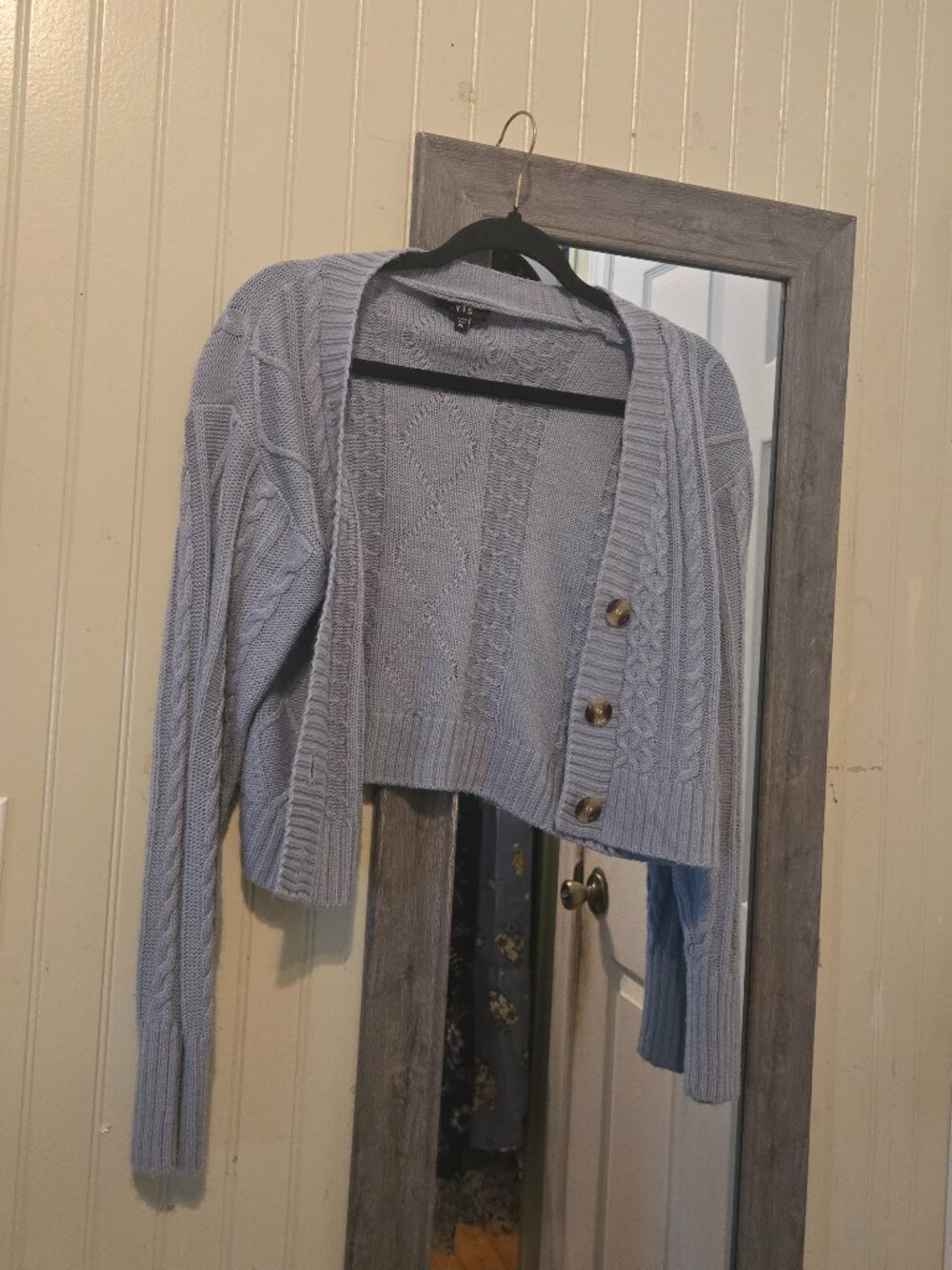 Cute Blue 'Iris' Sweater Size XL